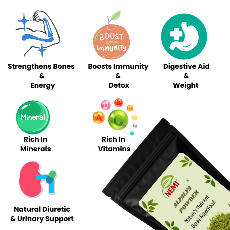 Nemi Alfalfa Powder (100 gm)