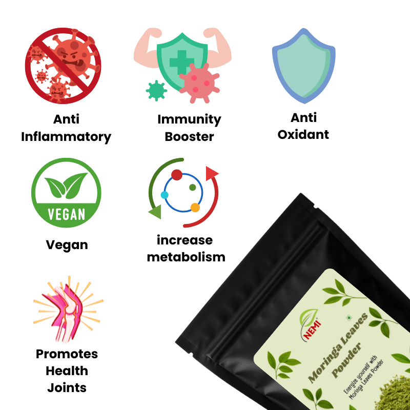 Nemi Moringa Leaves Powder (100 gm)