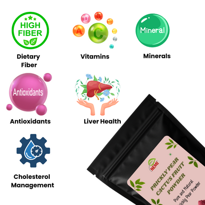 Nemi  Prickly Pear Cactus Fruit Powder (100 gm)