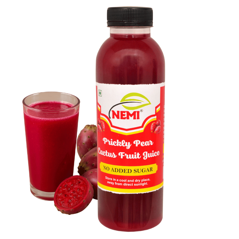 Prickly Pear Cactus Fruit Juice (No Added Sugar)
